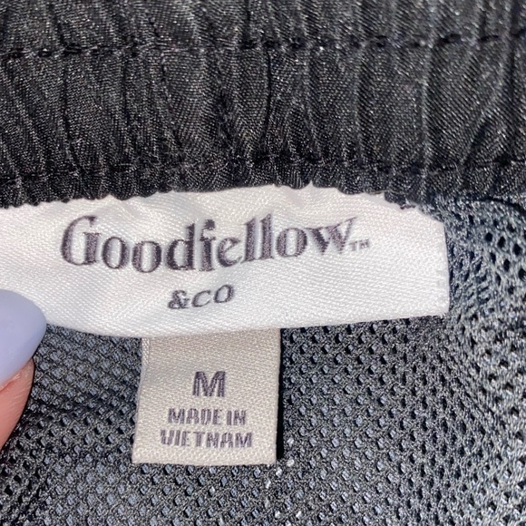 Goodfellow black swim trunks. Size M - Picture 3 of 4